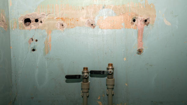 Water damage restoration process in Blue Ridge, TX